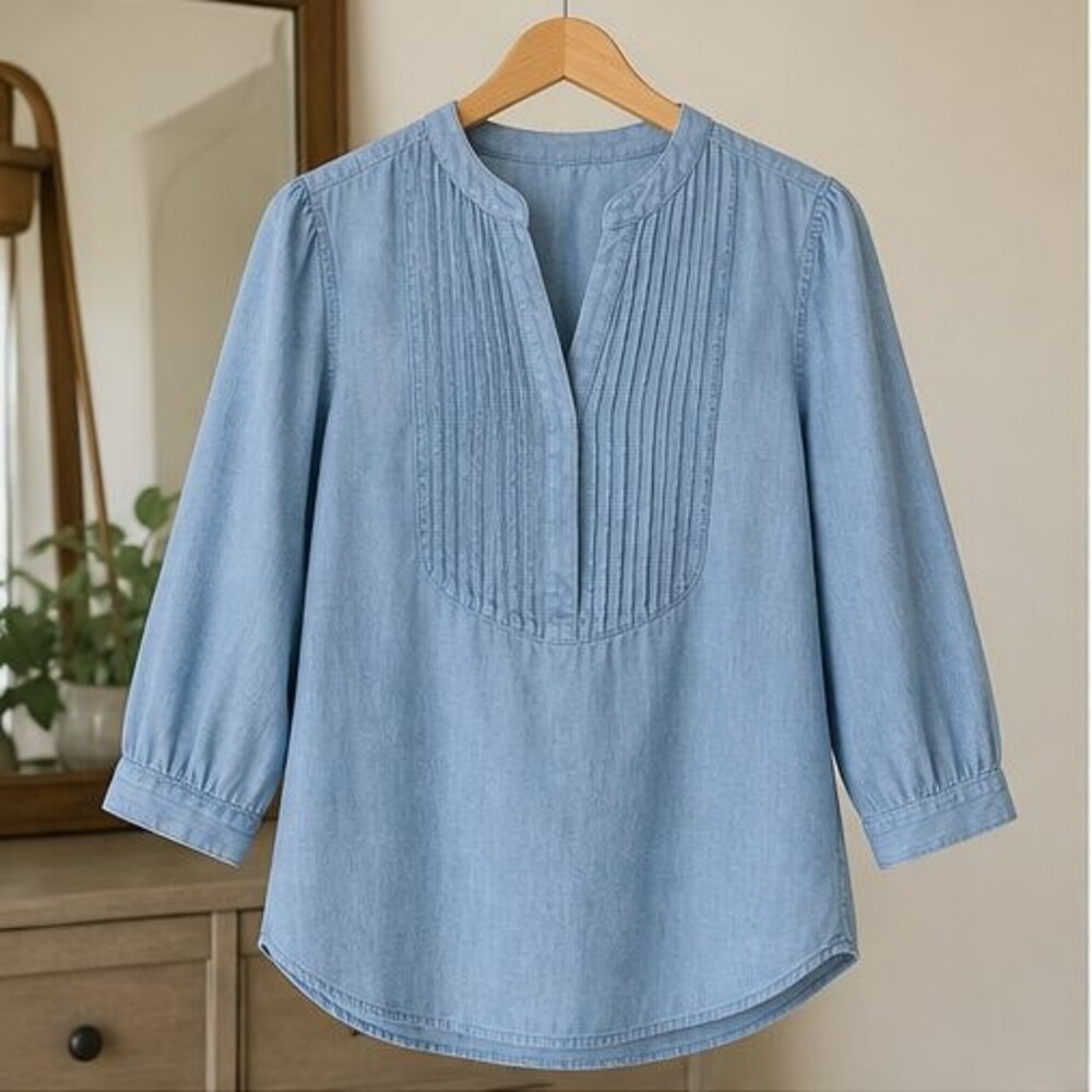 Emerald Peplum Top